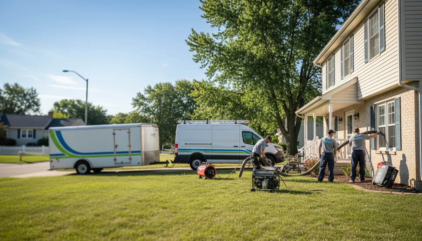 Flooded Basement Restoration And Cleanup With Repair in Danbury, NE near me